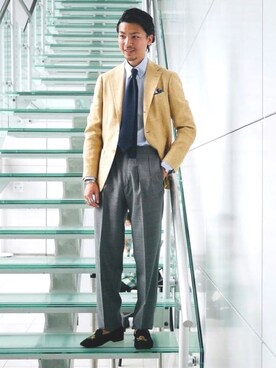 Brilla per il gustoさん(メンズ・180cm)の秋コーディネート