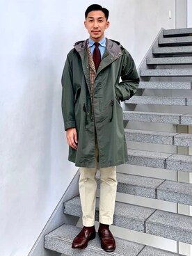 「BRILLA per il gusto（ブリッラペルイルグースト）のアイテム（その他アウター）」を使った、Brilla per il gustoさん（メンズ・180cm）の秋コーディネート