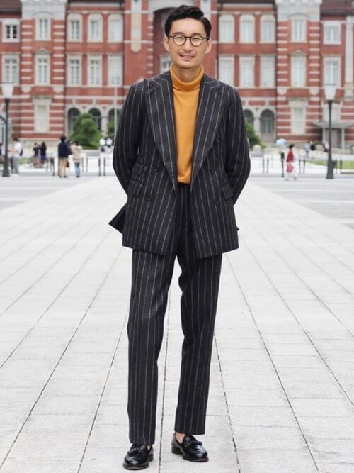 BEAMS MENBrilla per il gustoさんのローファーを使ったコーディネート 