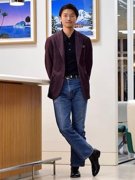 Brilla per il gustoさん(メンズ・180cm)の秋コーディネート