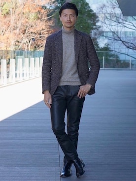 Brilla per il gustoさん(メンズ・180cm)の冬コーディネート