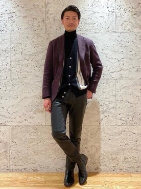 Brilla per il gustoさん（メンズ・175cm）の冬コーディネート