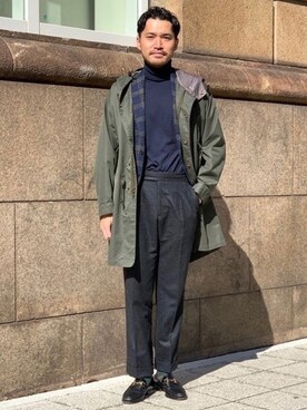 「BRILLA per il gusto（ブリッラペルイルグースト）のアイテム（その他アウター）」を使った、Brilla per il gustoさん（メンズ・175cm）の冬コーディネート