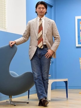 Brilla per il gustoさん（メンズ・175cm）の春コーディネート