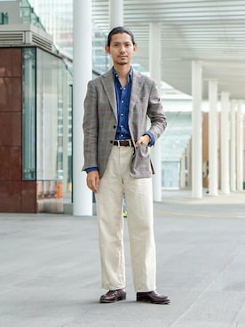 Brilla per il gustoさん（メンズ・175cm）の秋コーディネート