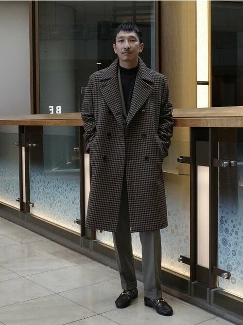 BEAMS F（ビームスエフ）の「MACKINTOSH / DARVEL シェパードチェック 