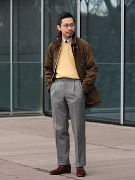 Brilla per il gustoさん（メンズ・175cm）の冬コーディネート