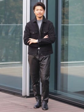 「BRILLA per il gusto（ブリッラペルイルグースト）のアイテム（ジャケット/アウター）」を使った、Brilla per il gustoさん（メンズ・178cm）の冬コーディネート