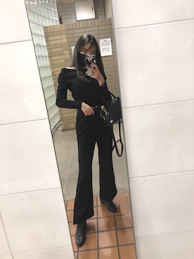 「H&M（エイチ・アンド・エム）のアイテム（財布/小物）」を使った、Arisaさん（レディース・158cm）の秋コーディネート