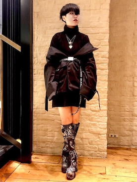 miyaさん（レディース・155cm）の冬コーディネート