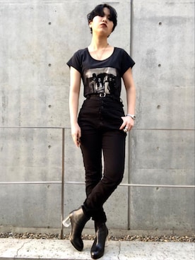 miyaさん（レディース・155cm）の冬コーディネート