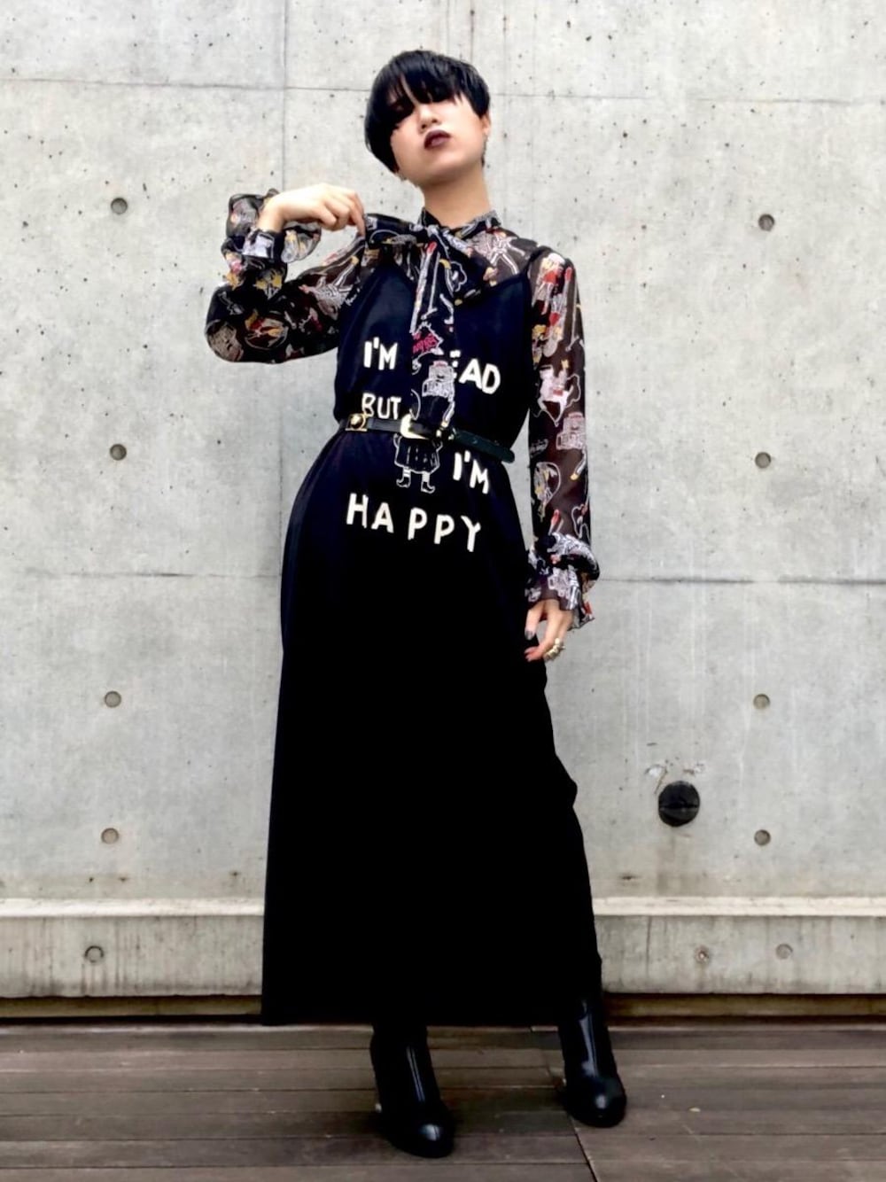 HYSTERIC GLAMOURのシャツ/ブラウスを使った「フリルブラウス