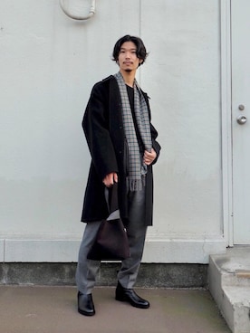 若命　勇佑さん（メンズ・178cm）の秋コーディネート