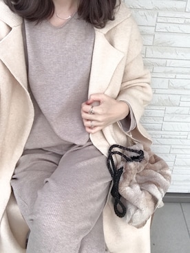 ERIKAさん（レディース・157cm）の秋コーディネート