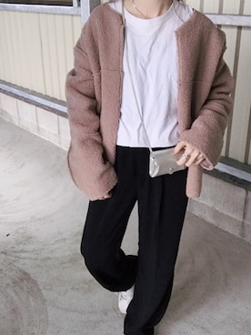 「Rapture（ラプチャー）のアイテム」を使った、ERIKAさん（レディース・157cm）の春コーディネート