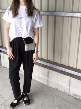 「Rapture（ラプチャー）のアイテム」を使った、ERIKAさん（レディース・157cm）の春コーディネート