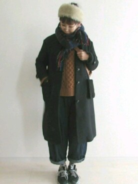 mocoさん（レディース・167cm）の冬コーディネート