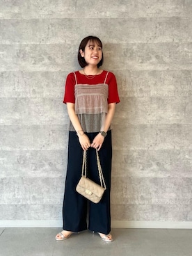 iharaさん（レディース・158cm）の春コーディネート