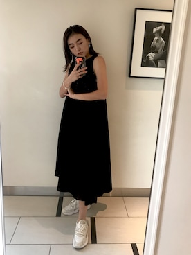 外村沙良さん（レディース・160cm）の夏コーディネート