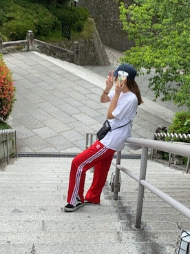 外村沙良さん（レディース・160cm）の春コーディネート