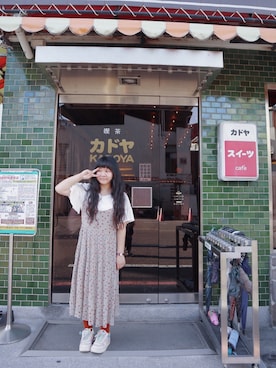 「SWATCH（スウォッチ）のアイテム」を使った、Miu さん（レディース・151cm）の夏コーディネート