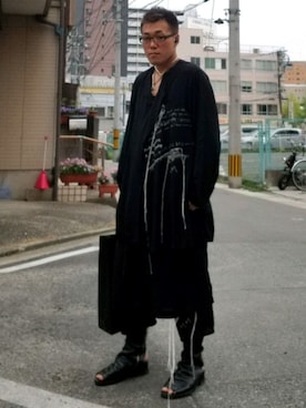 「NO ID.（ノーアイディ）のアイテム（アクセサリー）」を使った、あもさん（メンズ・170cm）の春コーディネート