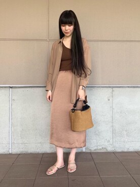 「LAURA DI MAGGIO（ローラディマッジオ）のアイテム」を使った、takada10810さん（レディース・165cm）の夏コーディネート