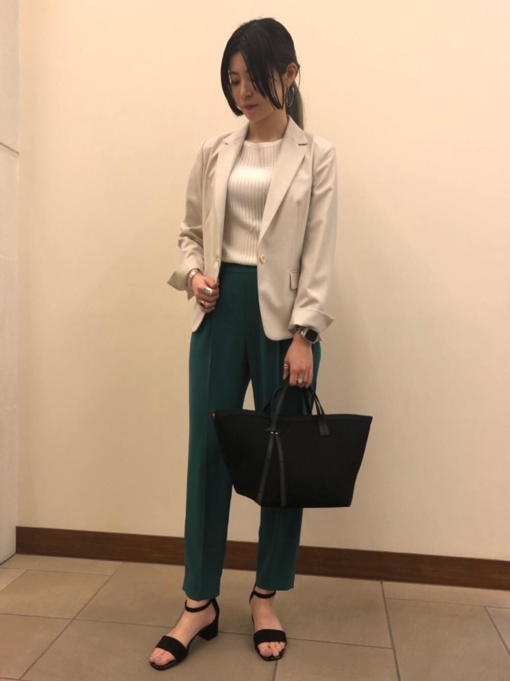 グリーンレーベル/WTO D SHARK テーラードジャケット・スカート・ボトム グリーンレーベル/WTO D SHARK テーラードジャケット・スカート