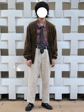 「アイテム（フォーマルスーツ/小物）」を使った、ぬおっ！？さん（メンズ・168cm・20代）の春コーディネート