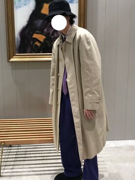 「アイテム（フォーマルスーツ/小物）」を使った、ぬおっ！？さん（メンズ・168cm・20代）の春コーディネート