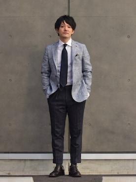 渡辺さん(メンズ・165cm)の春コーディネート