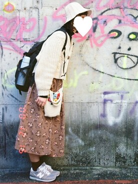 「new balance 996」｜wannyさん（レディース・157cm）の冬コーディネート
