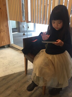 aiiiiirinさん（キッズ・100cm）の冬コーディネート