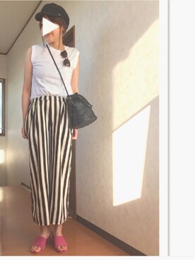 yuikaさん（レディース・162cm）の夏コーディネート