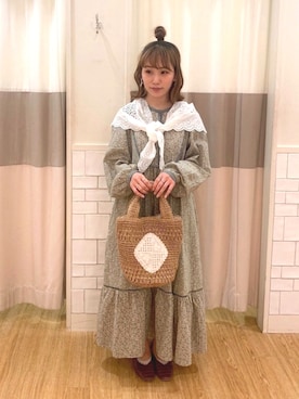「35周年」｜Misaki Makiさん（レディース・149cm）の春コーディネート