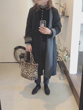 iigg☺︎さん（レディース・154cm）の冬コーディネート