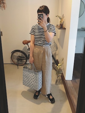 「NIKE」｜iigg☺︎さん（レディース・154cm）の夏コーディネート