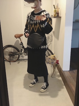 iigg☺︎さん（レディース・154cm）の冬コーディネート