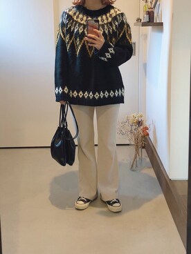 iigg☺︎さん（レディース・154cm）の冬コーディネート