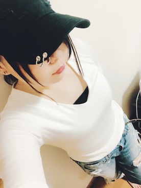 yhanさん（レディース・160cm）の夏コーディネート