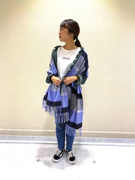 「シルケット」｜krさん（レディース・156cm）の秋コーディネート