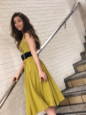 「2018マイベストコーデ」｜「アイテム（ワンピース/ドレス）」を使った、mayugero_128さん（レディース・163cm）の冬コーディネート