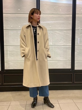 BY モッサワイドスリーブステンカラーコート ◇を使った人気