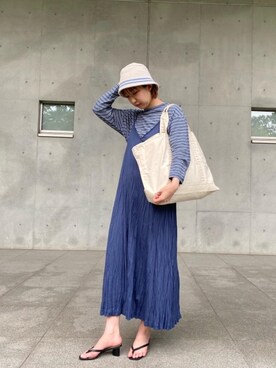 Saki Tomitaさん（レディース・169cm）の春コーディネート