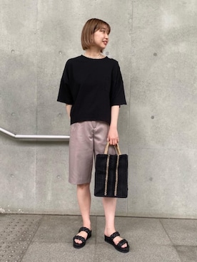 Saki Tomitaさん（レディース・169cm）の春コーディネート