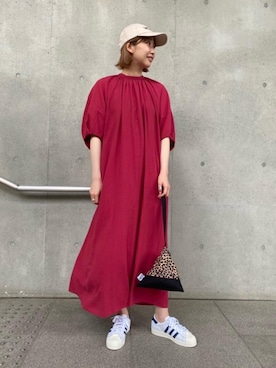 Saki Tomitaさん（レディース・169cm）の夏コーディネート