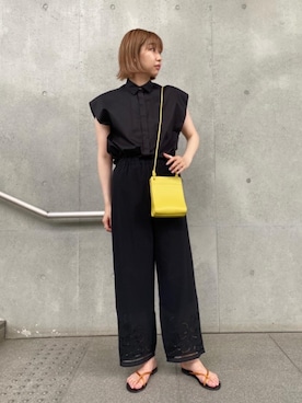 Saki Tomitaさん（レディース・169cm）の夏コーディネート