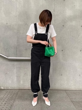 「ARRUM（アールム）のアイテム」を使った、Saki Tomitaさん（レディース・169cm）の夏コーディネート