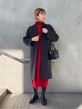 Saki Tomitaさん（レディース・169cm）の秋コーディネート