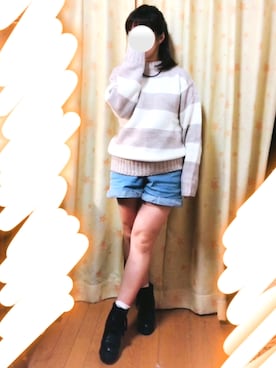 「DOOPZ（ドープス）のアイテム」を使った、Maiko さん（レディース・152cm）の秋コーディネート